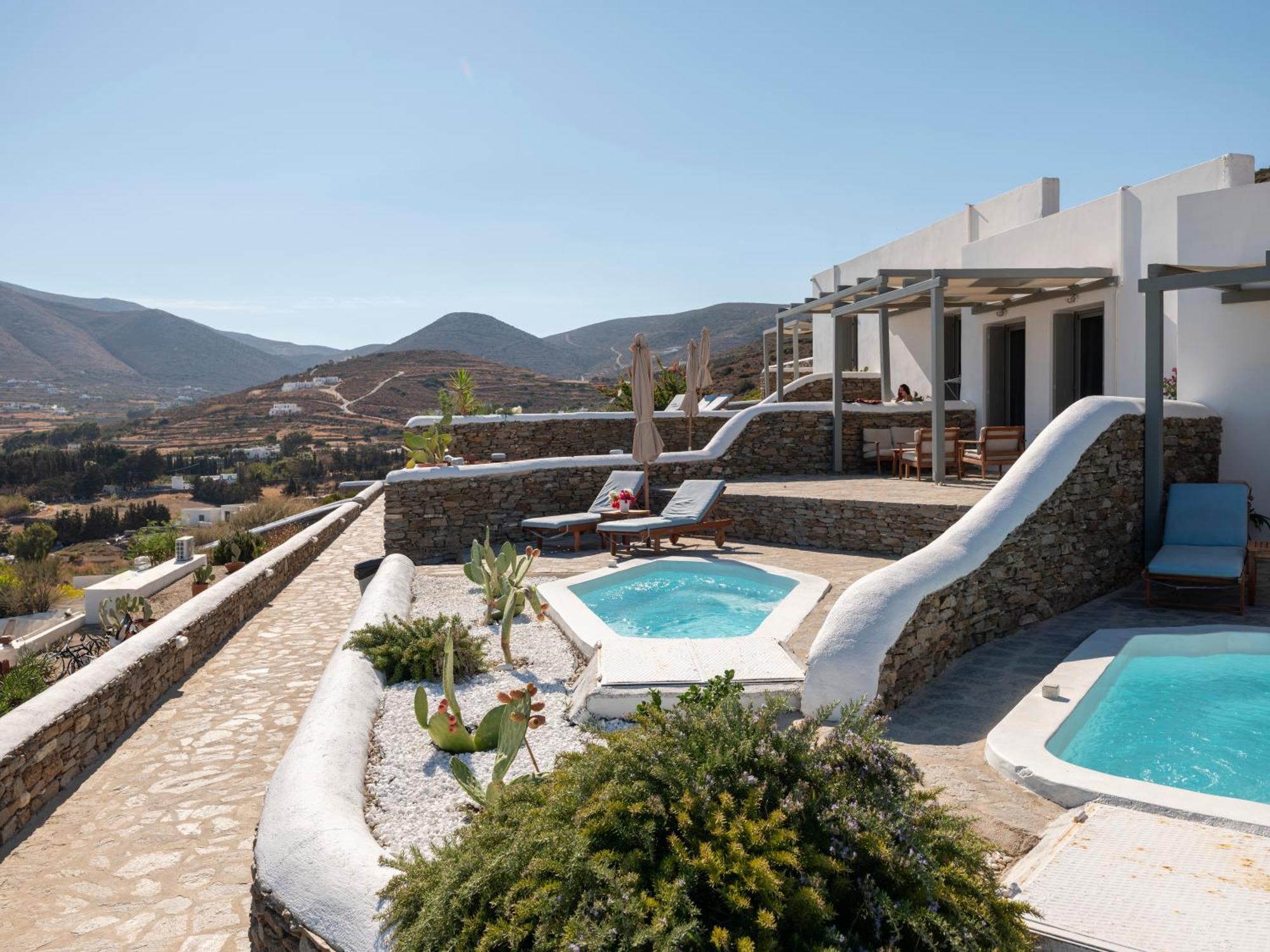 Peters Place - Paros Resort Parasporos Bagian luar foto