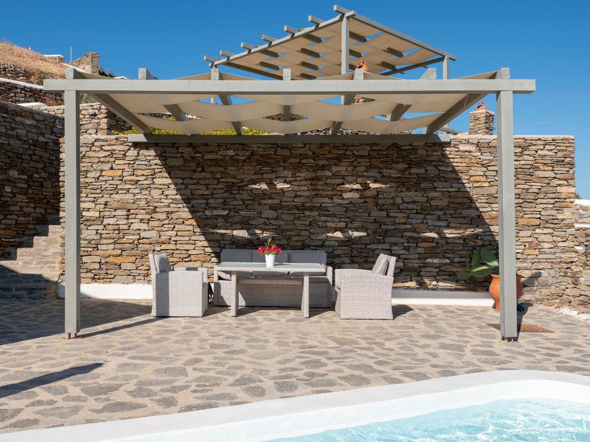 Peters Place - Paros Resort Parasporos Bagian luar foto