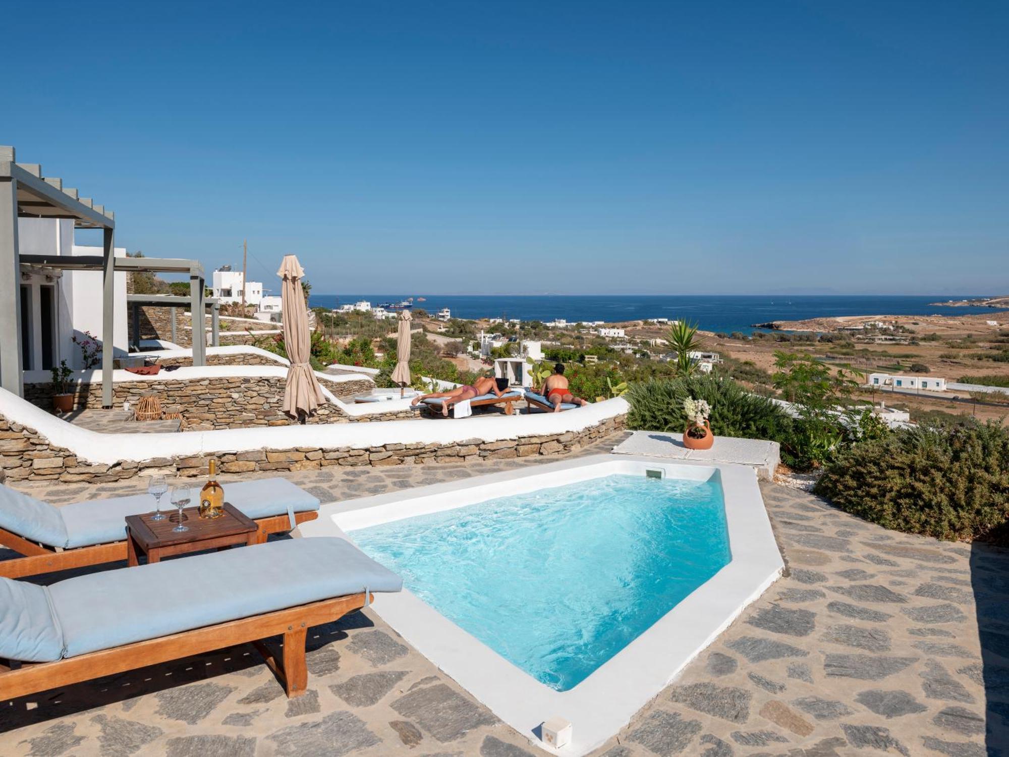 Peters Place - Paros Resort Parasporos Bagian luar foto