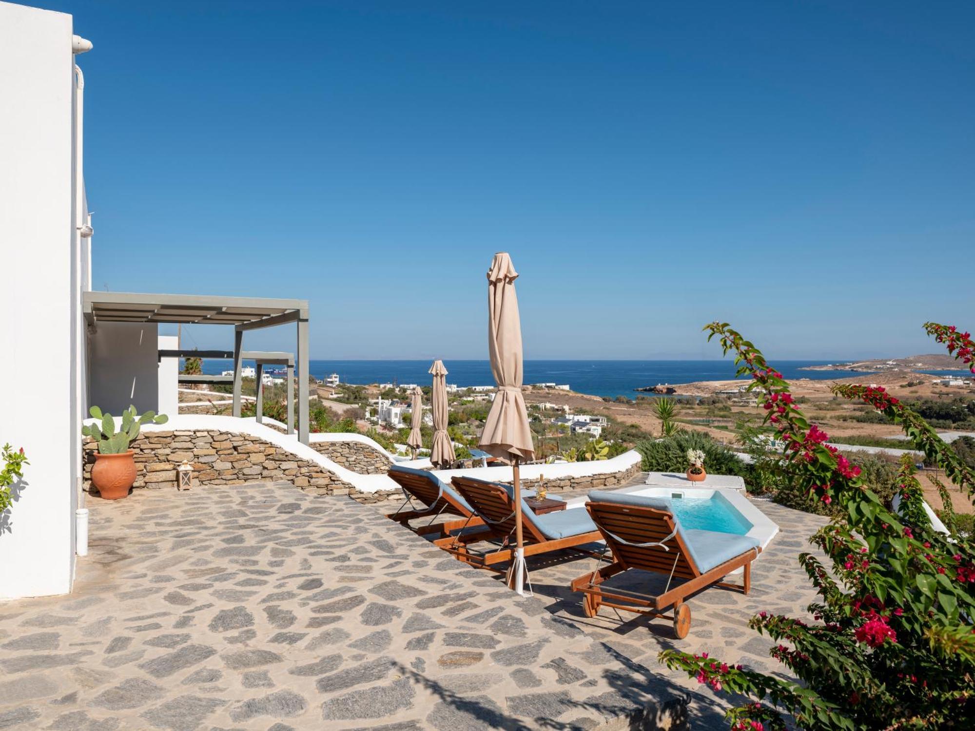 Peters Place - Paros Resort Parasporos Bagian luar foto