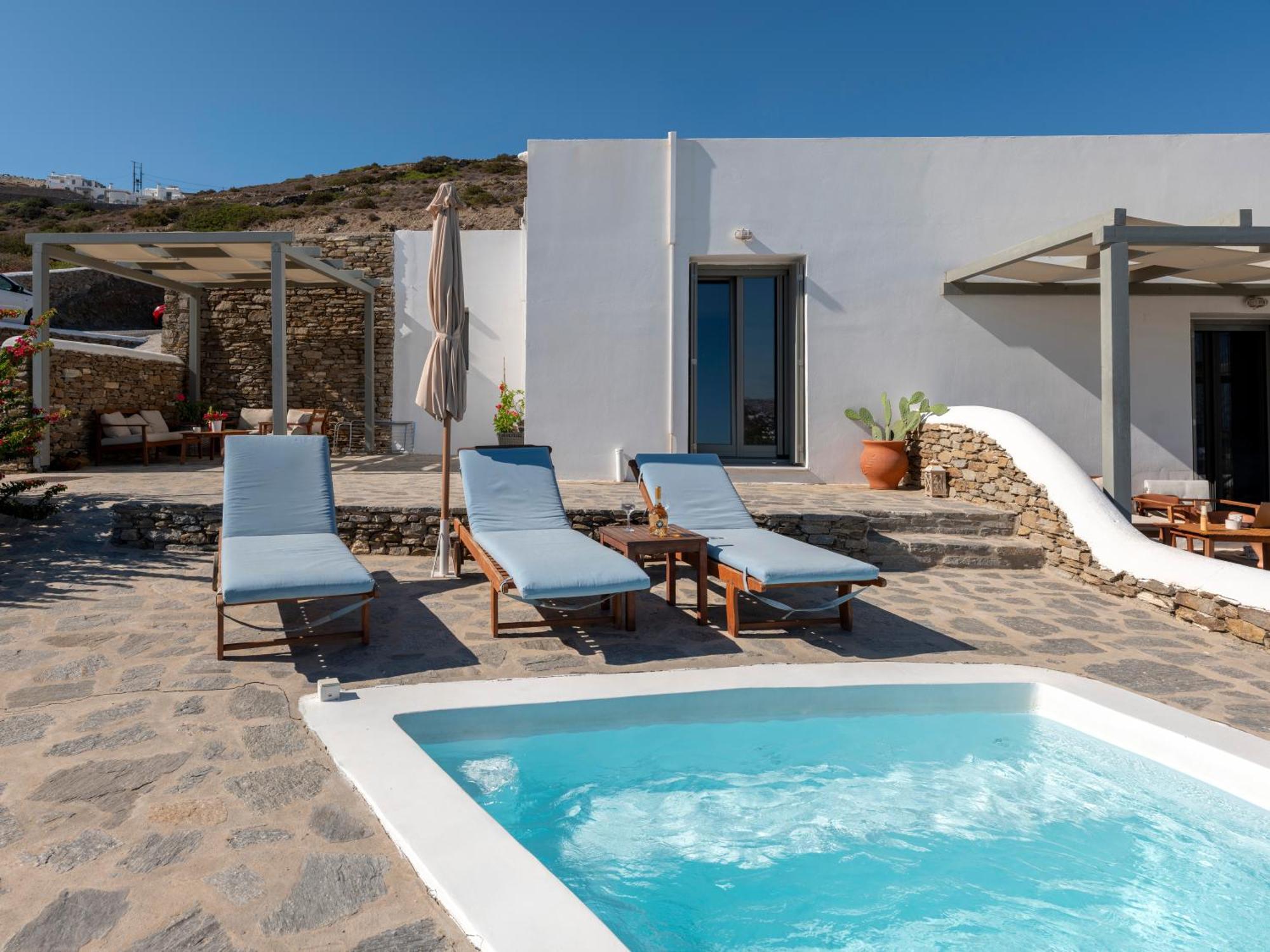 Peters Place - Paros Resort Parasporos Bagian luar foto