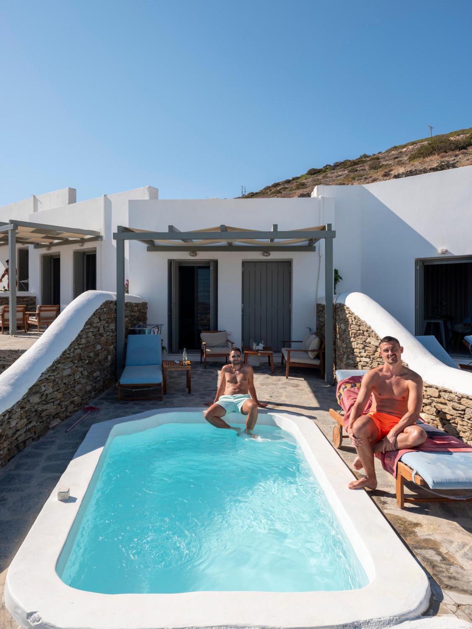 Peters Place - Paros Resort Parasporos Bagian luar foto