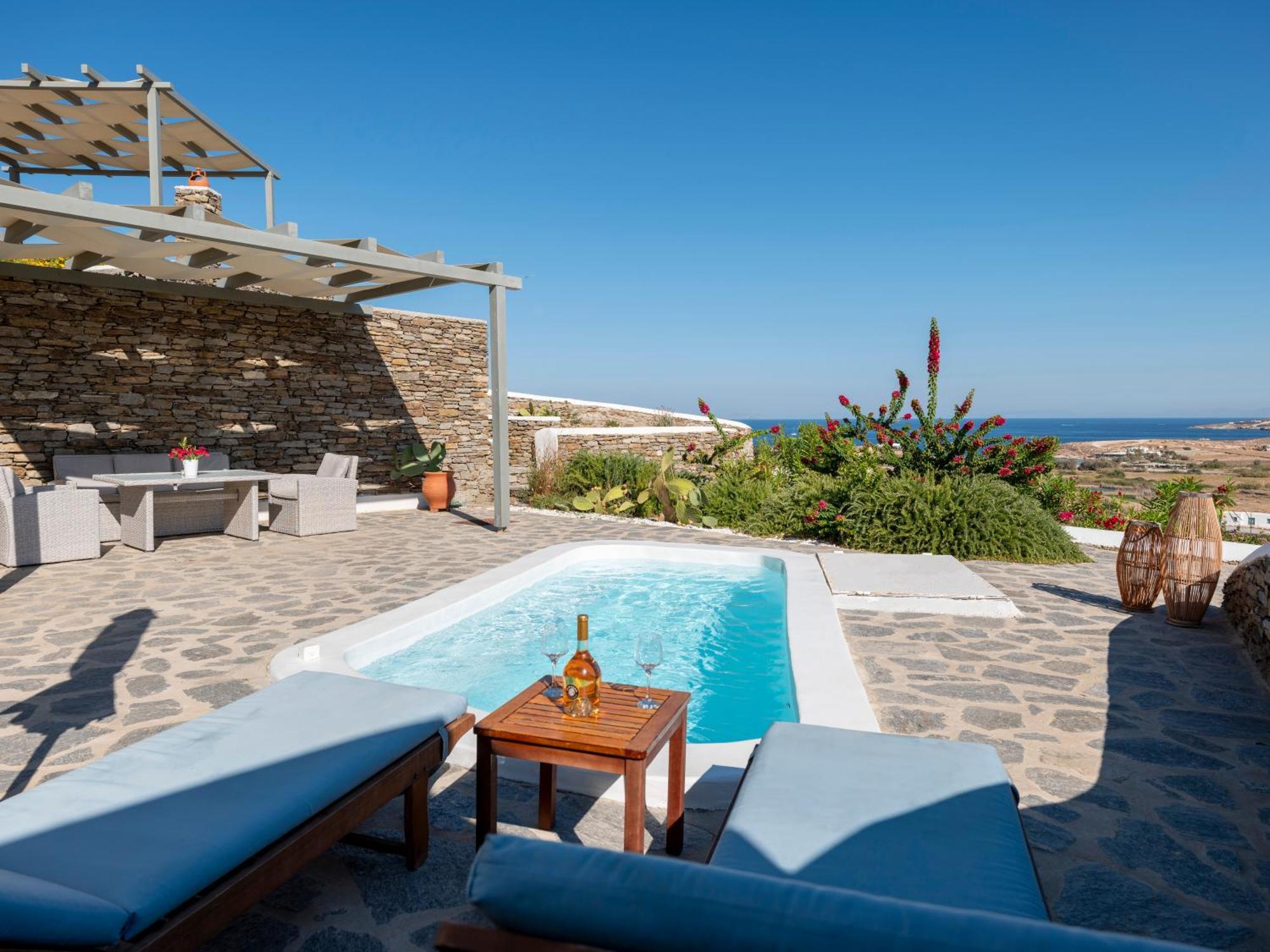 Peters Place - Paros Resort Parasporos Bagian luar foto